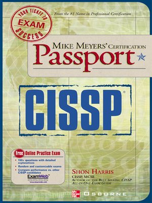 cover image of Mike Meyers' CISSP(R) Certification Passport